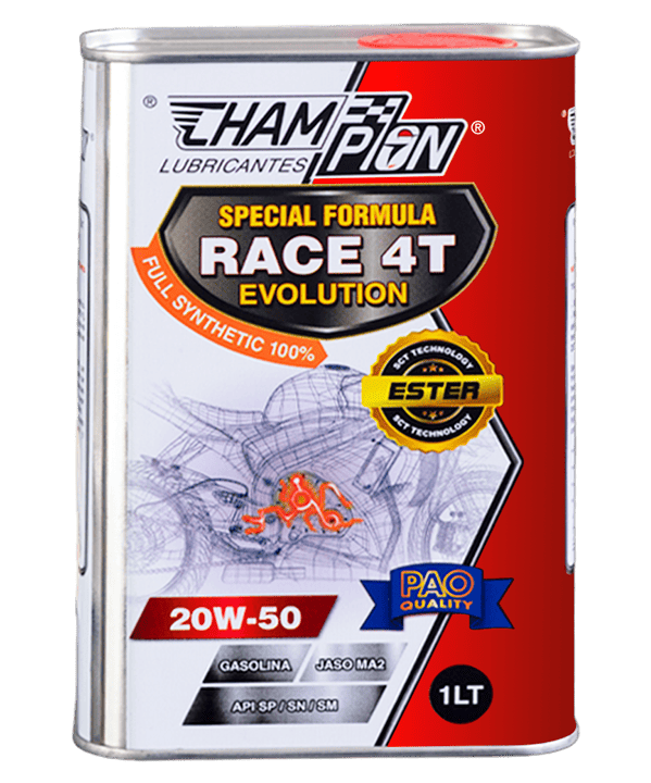 Botella de Aceite Champion Race 20W-50 Full Synthetic